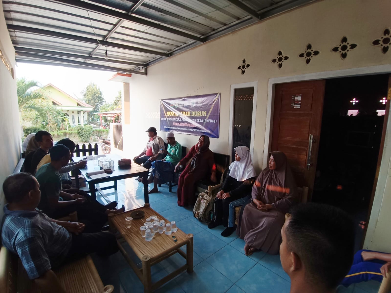 Ada Apa Nih Rame - Rame ? Ternyata ada praja ikut Musyawarah Dusun di Desa Nagrak